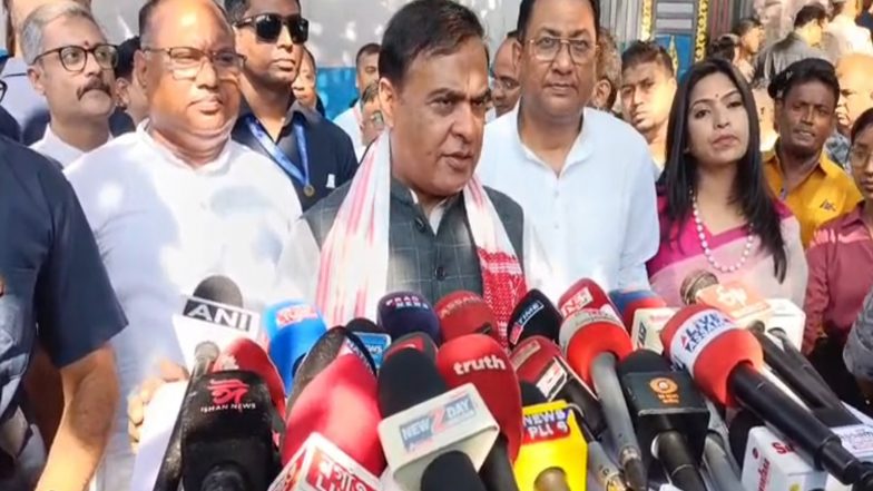 India News | Assam CM Sarma Releases First Instalment of Mukhyamantri Mahila Udyamita Scheme to 27,000 Women in Nagaon