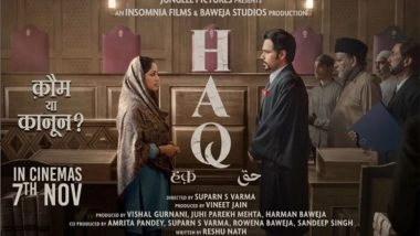 Entertainment News | Vishal Mishra's 'Qubool' Song from Yami Gautam, Emraan Hashmi-starrer 'Haq' Unveiled