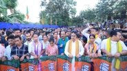 India News | Tripura CM Manik Saha Inaugurates New Party Office in Takarjala; 690 People Join BJP