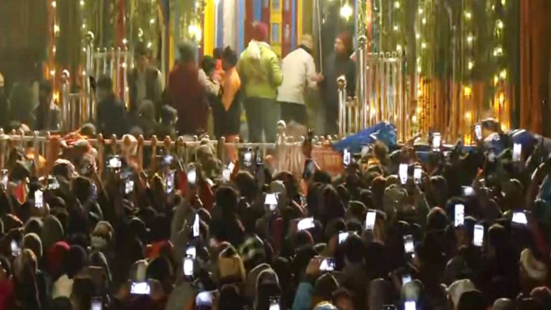 India News | Kedarnath Dham Portals to Close for Winter
