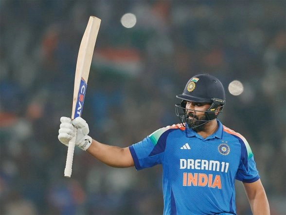 Sports News | Rohit Sharma Creates History: First Indian to Score 1000 ODI Runs Against Aussies in Australia