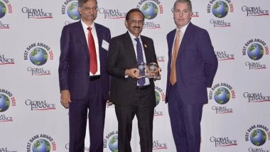 Business News | SBI Receives 'World's Best Consumer Bank 2025' and 'Best Bank in India 2025' Awards from Global Finance