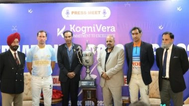 Sports News | International Polo Cup Kicks off with Trophy Ahead of India-Argentina Face-off
