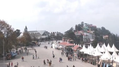 India News | 'Good' AQI Draws Tourists to Shimla as Himachal Pradesh Records Clean Air Post-Diwali