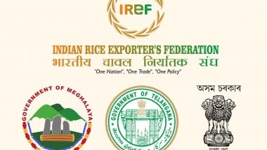 Business News | Assam, Meghalaya, Telangana Partner with IREF for Upcoming Mega Rice Conference at Bharat Mandapam