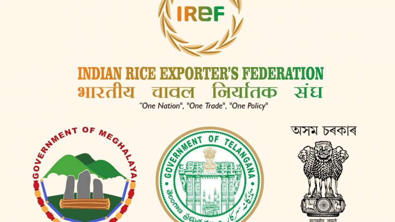 Business News | Assam, Meghalaya, Telangana Partner with IREF for Upcoming Mega Rice Conference at Bharat Mandapam