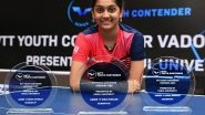 Sports News | The Year of Divyanshi Bhowmick: 5 Top Achievements of India's Rising Table-tennis Star This Year