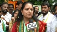India News | K Kavitha Writes to CJI Seeking Cancellation of TGPSC Group 1 Exam