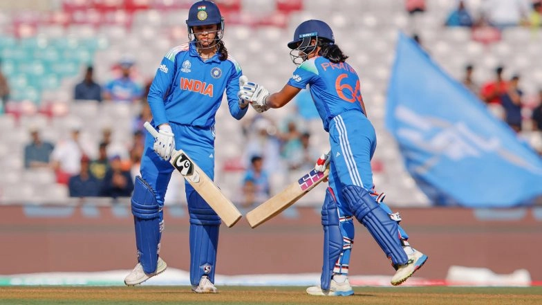 Sports News | Smriti Mandhana Levels with Meg Lanning for Most International Tons, Ties Tanzim Brits for ODI Feat