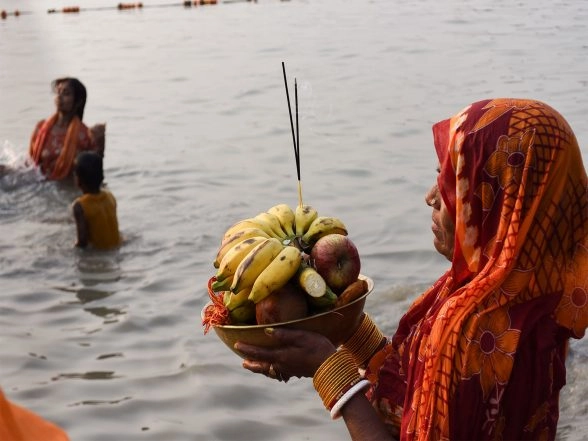 India News | Delhi LG Saxena, Minister Kapil Mishra Jointly Inspect Vasudev Ghat Ahead of Chhath Festival