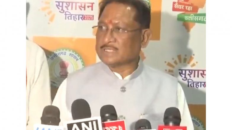 India News | Bihar Atmosphere Very Favourable for NDA, Says Chhattisgarh CM Vishnu Deo Sai