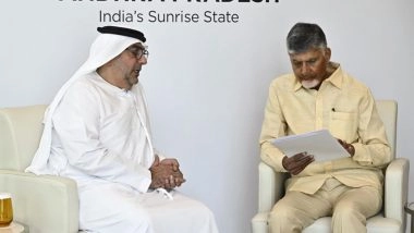 World News | Andhra CM Meets Apex Investments Chairman During His UAE Visit