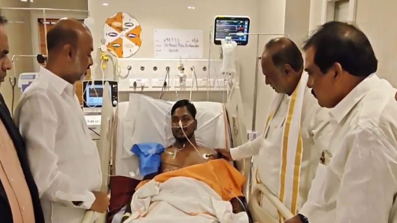 India News | Union Minister Bandi Sanjay Meets 'Gau Rakshak' Injured in Medchal-Malkajgiri Shooting