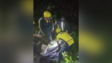 India News | Uttarakhand CM Dhami Expresses Grief over Demise of Three Family Members in Car Accident