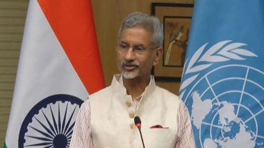 World News | EAM Jaishankar Reaffirms India's Commitment to Global Peace, Security at 80th UN Anniversary