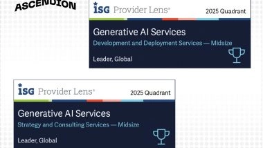 Business News | Ascendion Recognized as a Global Leader in the ISG Provider Lens® for Generative AI Services 2025
