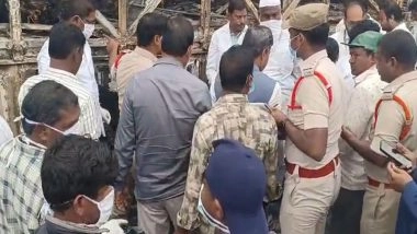 India News | Telangana Government Announces Rs 5 Lakh Ex-gratia for Families of Deceased in Kurnool Bus Tragedy