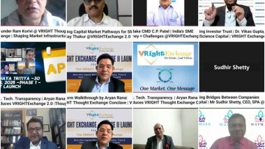 Business News | VRIGHT Exchange Launches Version 2.0 with Flagship Conclave to Transform Investor Communication