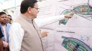 India News | CM Pushkar Singh Dhami Inspects Rs 500 Crore Banbasa Land Port