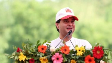 India News | Gujarat: Union Minister Jyotiraditya Scindia Addresses Rural Postal Conference in Kevadia