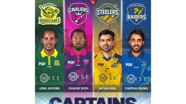 Sports News | Lendl Simmons, Dwayne Smith, Naman Ojha, Chaitanya Bishnoi to Lead Teams in Mayor's New World T20