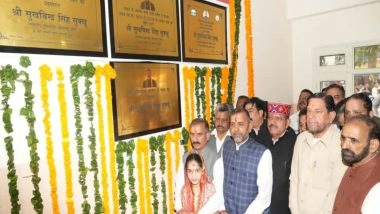 India News | Himachal CM Dedicates Projects Worth Rs over 41 Crore in Barsar Assembly Constituency