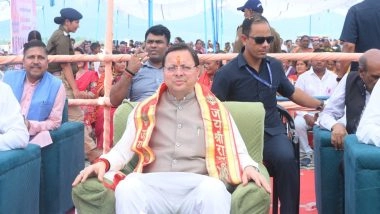 India News | Uttarakhand CM Inaugurates First Phase of Rs 185.20 Crore Sharda Corridor Project at Tanakpur