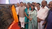 India News | Uttarakhand CM Inaugurates, Laid Foundation Stone for Projects Worth over Rs 20 Crore in Tanakpur