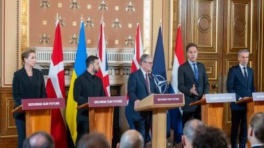 World News | NATO Secy Gen Meets with European Leaders to Discuss Continued Support for Ukraine