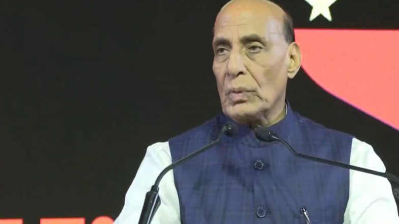 India News | Rajnath Singh Inaugurates Key Welfare Initiatives at Army Commanders' Conference in Jaisalmer