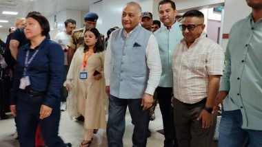 India News | Mizoram Governor VK Singh Arrives in Sikkim on Two-day Visit