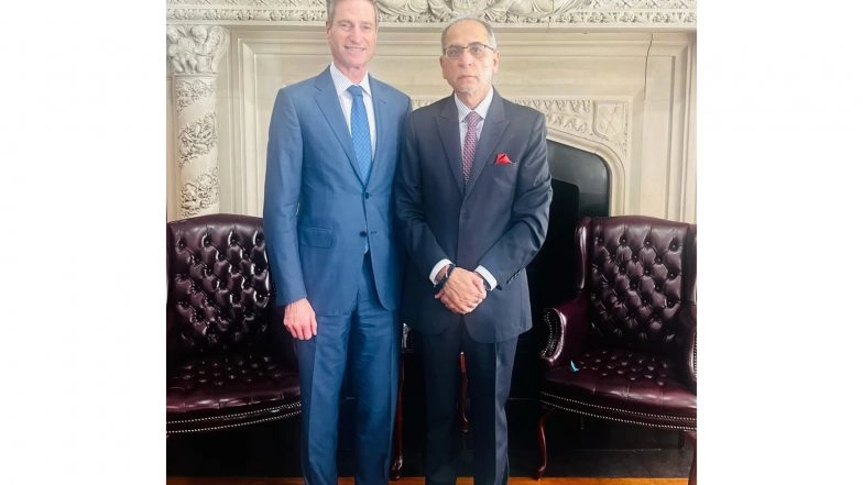 World News | Ambassador Kwatra Meets CEO Lockheed Martin, Discusses India-US Industrial Cooperation