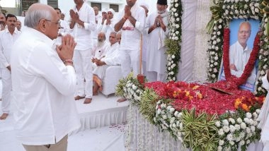 India News | Gujarat CM Patel Pays Tribute to Former Viramgam MLA Late Vajubhai Dodiya