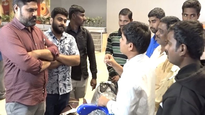 India News | Telangana: 12 Migrant Workers Stranded in Jordan Return Home Following BRS MLA Rao's Intervention