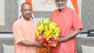 India News | Delhi: UP CM Yogi Adityanath Meets VP Radhakrishnan