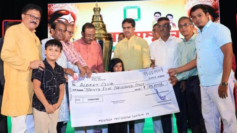 India News | Agartala Municipal Corporation Organises 'Sharad Samman 2025' in Presence of Tripura CM