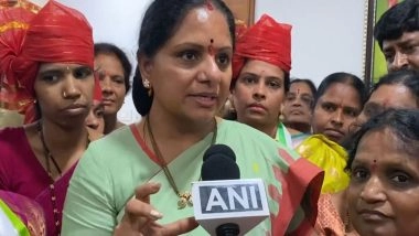 India News | Telangana Jagruti President K Kavitha Begins State-wide 'padyatra' from Nizamabad