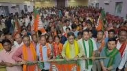 India News | Tripura CM Manik Saha Attends Karyakarta Sammelan in Mandai