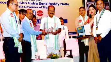 India News | Tripura Governor Launches Food Basket Distribution for TB Patients Under Nikshay Mitra Campaign