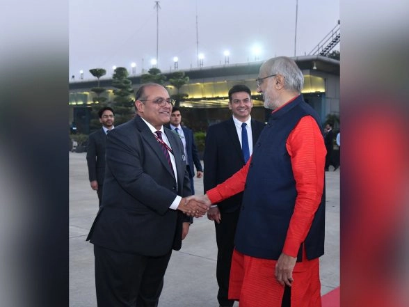 World News | Vice President CP Radhakrishnan Leaves for Seychelles to Attend Swearing-in Ceremony of President-elect Patrick Herminie