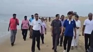 India News | Tamil Nadu: CM Stalin Inspects Adyar River, Reviews Rain Preparedness Amid Alerts