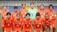 Sports News | India U20 Women Edge Kazakhstan 3-2 in First of Two Friendlies