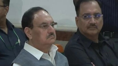 Mann Ki Baat 2025: BJP National President JP Nadda Along With Other Ministers Listens to PM Narendra Modi’s Monthly Radio Broadcast 127th Edition in Delhi