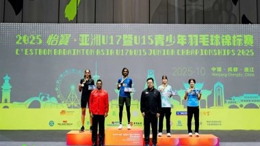 Sports News | Badminton Asia Championships 2025: Shaina, Diksha Clinch Gold as India Finish with Best Medal Haul