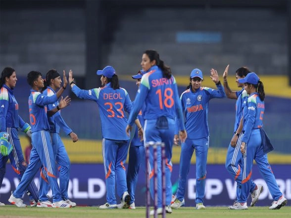 Sports News | India Women Restrict Bangladesh to 119/9 in Rain-hit ICC Women's World Cup Clash