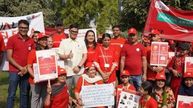 India News | Union Secretaries Sanjay Kumar and Rajesh Agarwal Flag off 'Walk for Dyslexia 2025'