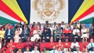 World News | VP Attends Swearing-in Ceremony of Patrick Herminie as President of Seychelles