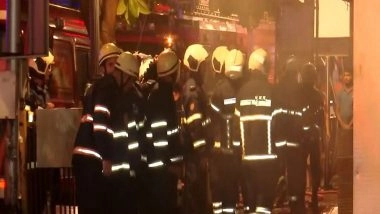 India News | Maharashtra: Fire Erupts at Two-story Bata Showroom in Mumbai