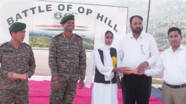 India News | Indian Army Organise Talent Hunt Fest to Celebrate Success of 'Battle of Op Hill'