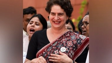 India News | Priyanka Gandhi Extends Greetings on Occasion of Chhath Puja